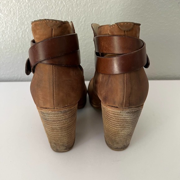 Rag & Bone Brown Heel Suede Booties Women's Size 9 - Picture 5 of 8